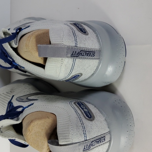 Brooks Glycerin Gray and Blue Athletic Shoes with Breathable Mesh Size 9.5 - Picture 2 of 12